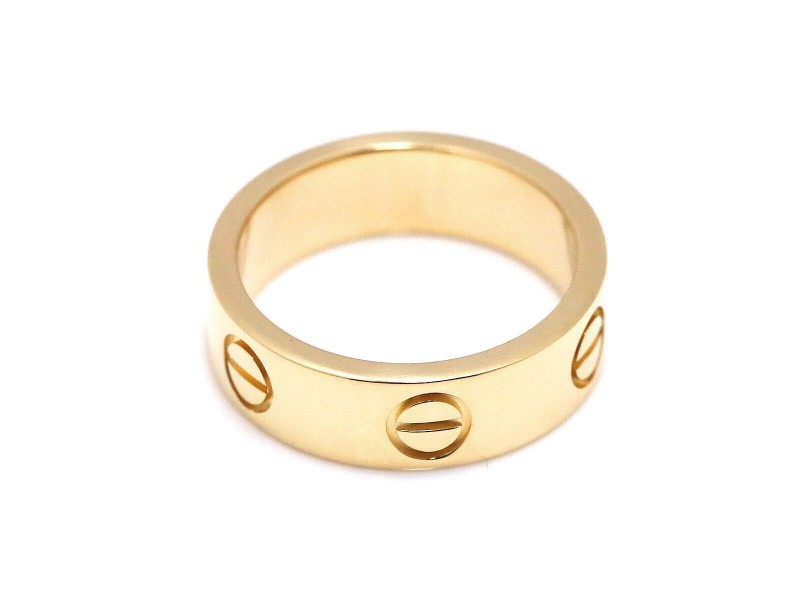 Cartier 18K Yellow Gold Love Ring 