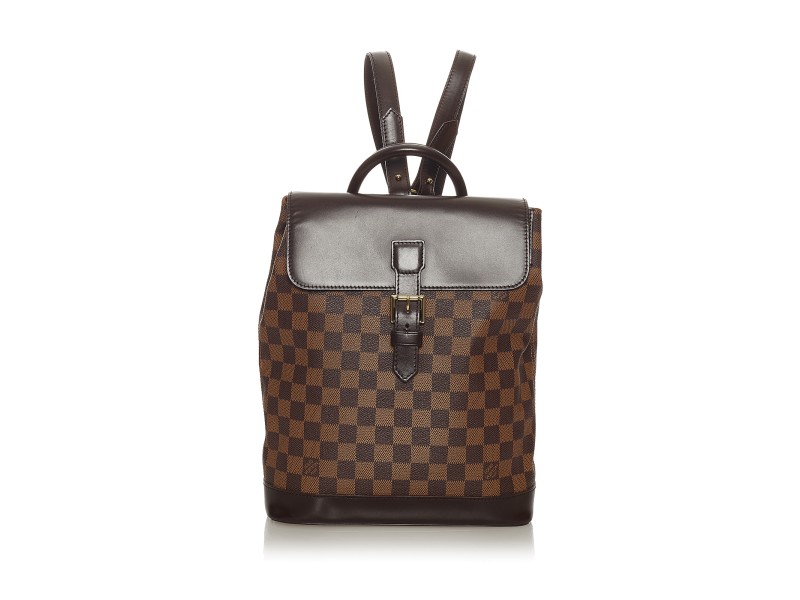 Louis-Vuitton-Damier-Soho-Back-Pack-Ruck-Sac-Brown-N51132 – dct