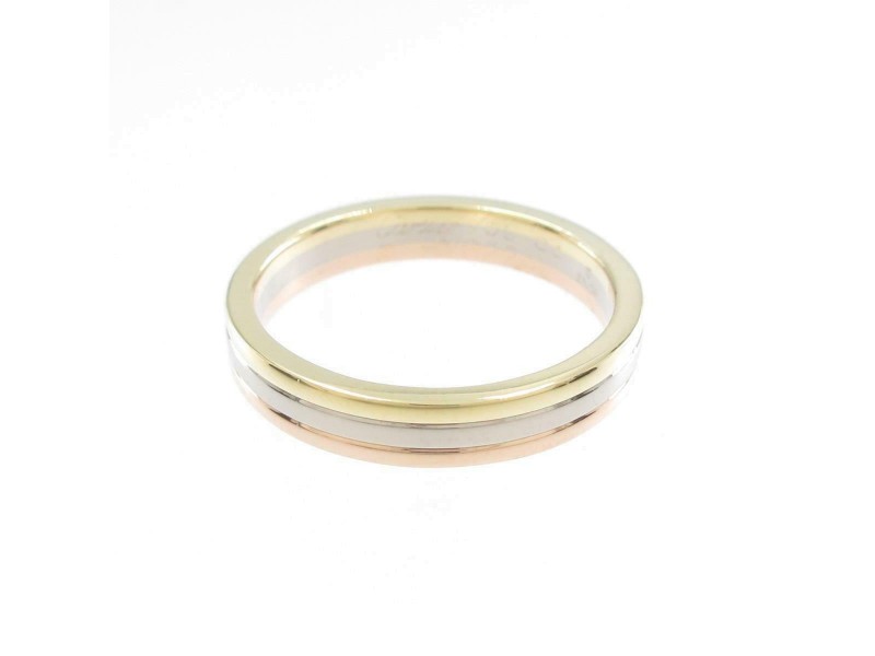 Cartier 18k Yellow Gold Three color Ring LXGYMK-396