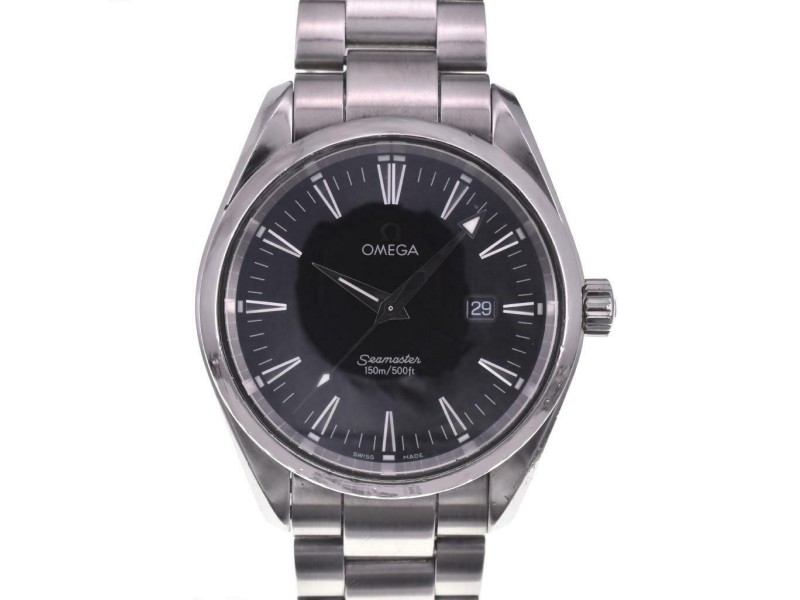 OMEGA Seamaster Aqua Terra 2517.50 Date black Dial Quartz Watch