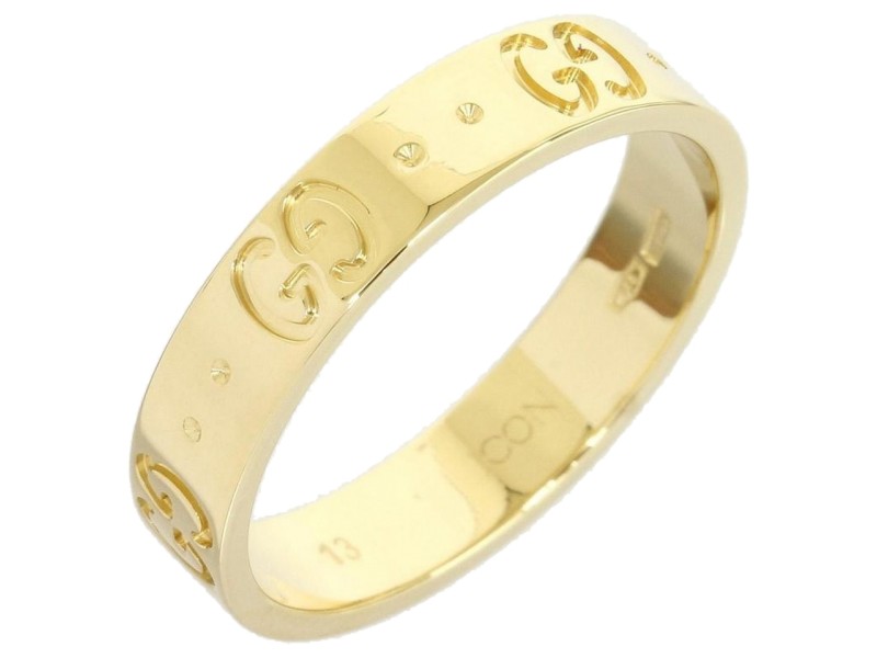 Gucci 18K Yellow Gold Icon Ring