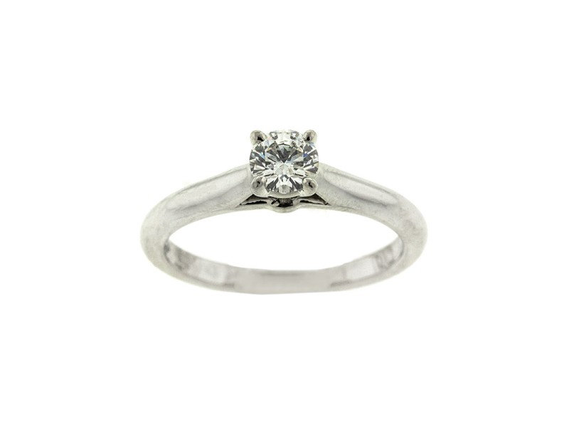 Platinum Cartier Diamond Engagement Ring