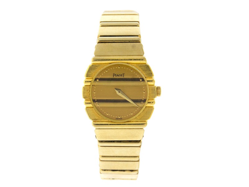 Piaget Polo 18K Yellow Gold Vintage Womens Watch