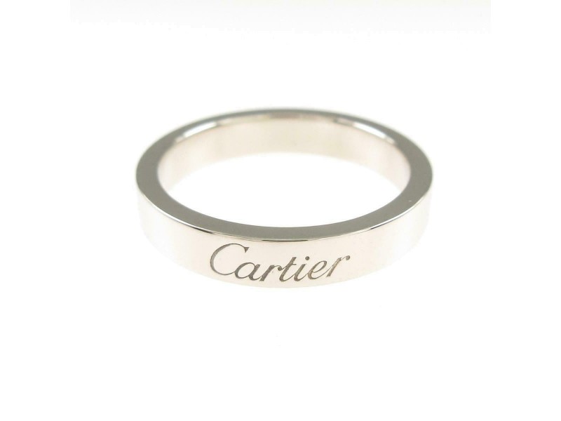 Cartier 950 Platinum Engraved de Ring LXGYMK-627