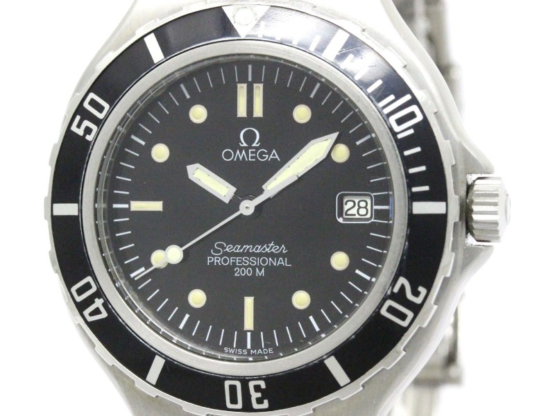 Omega Seamaster Professional 396.1052 200M Quartz 36mm Mens Watch 