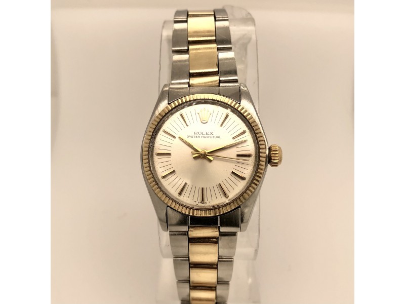 ROLEX Oyster Perpetual 31mm 14K Yellow Gold & Steel Watch