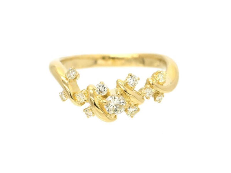 18k yellow gold Diamond Ring