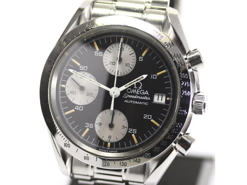 Omega Speedmaster Stainless Steel Automatic 39mm Mens Watch 