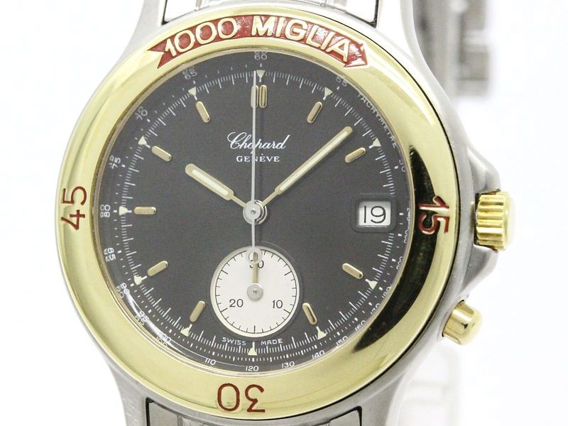 Chopard Mille Miglia Stainless Steel And 18K Yellow Gold 32mm Womens Watch