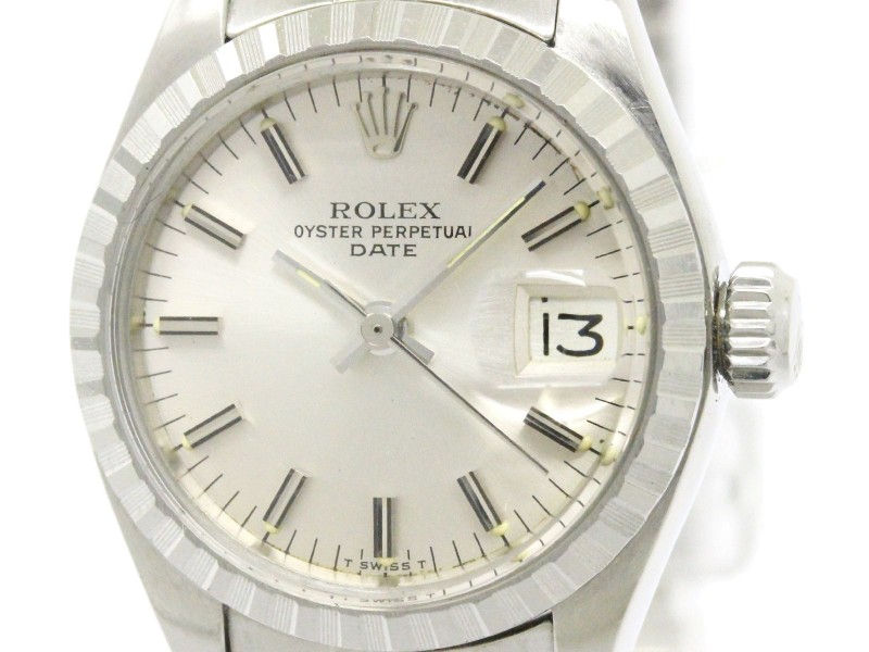 Rolex Oyster Perpetual Date 6924 Stainless Steel Automatic 26mm Watch