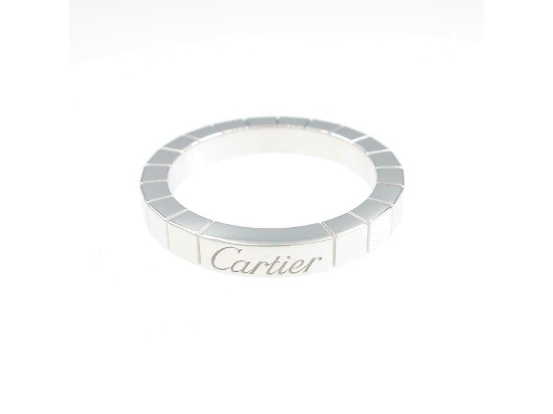 Cartier 18K White Gold Lanieres Ring LXGYMK-647