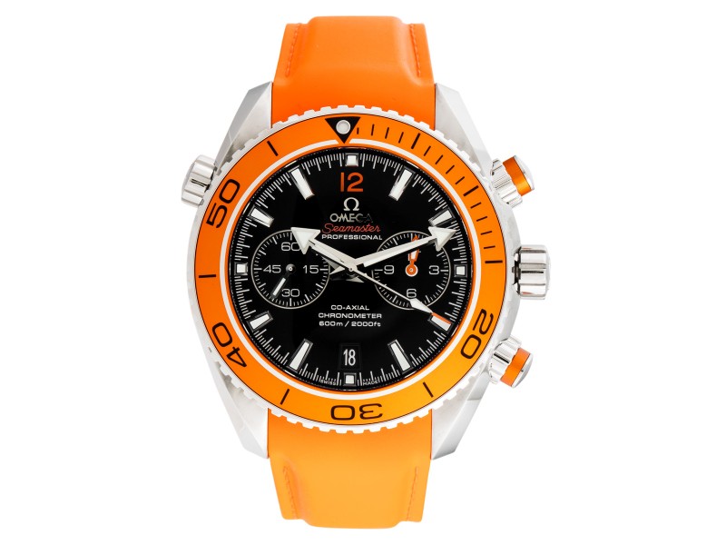 Omega Planet Ocean 232.32.46.51.01.001 Rubber Chronograph 45.5mm Mens Watch 