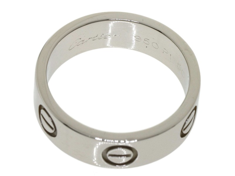 CARTIER 950 Platinum Ring US 