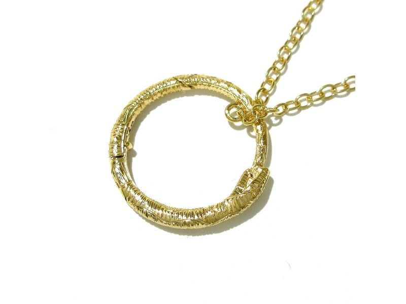 GUCCI 18K Yellow Gold  Necklace LXJG-412