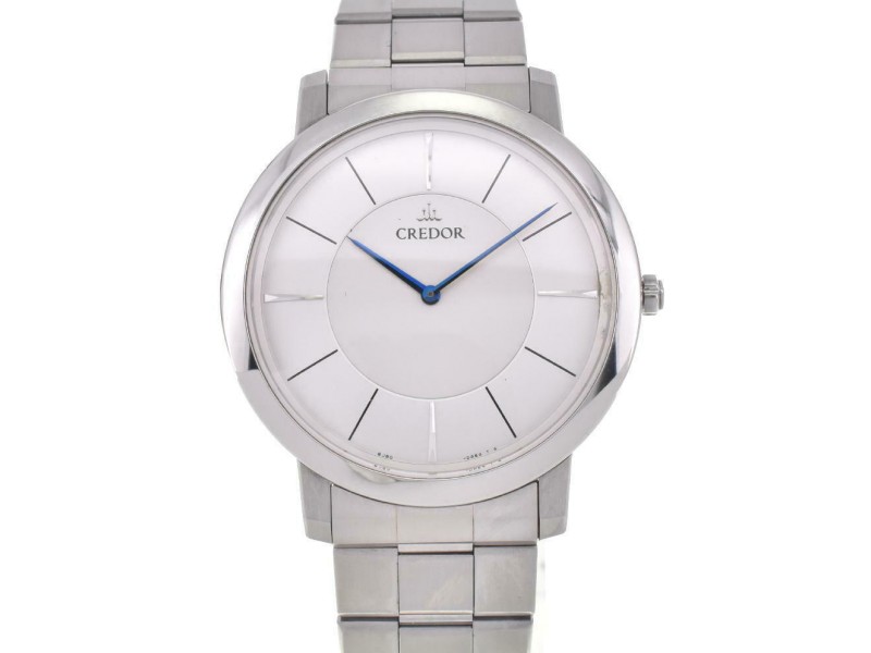 SEIKO CREDOR Node Stainless Steel Quartz Watch | Other | Buy at 