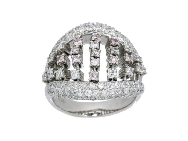 18K white Gold Diamond Ring