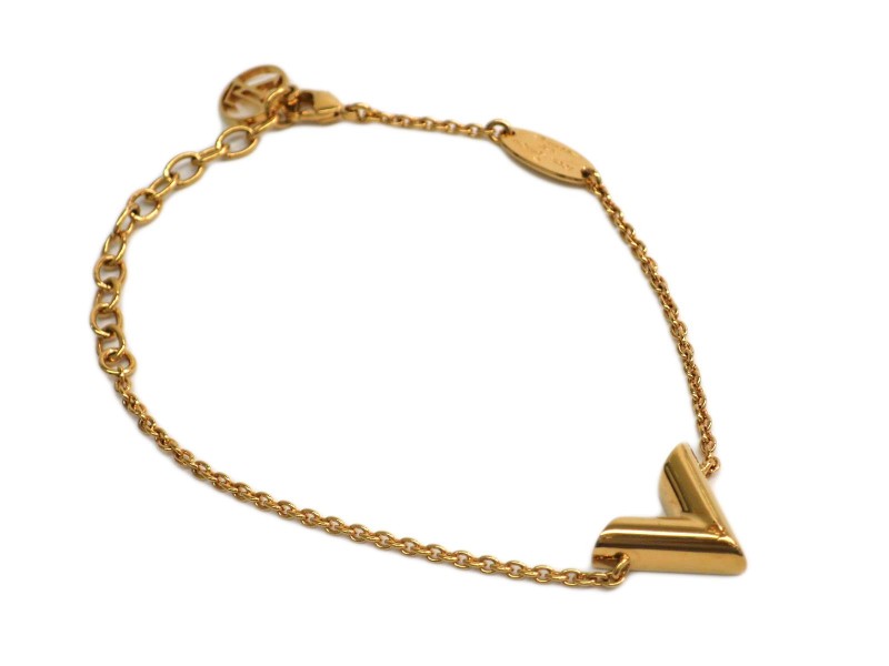 Louis Vuitton Brass Essential V Bracelet 