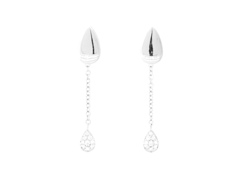 Piaget G38U8300  White Gold Diamond Dangle Earrings