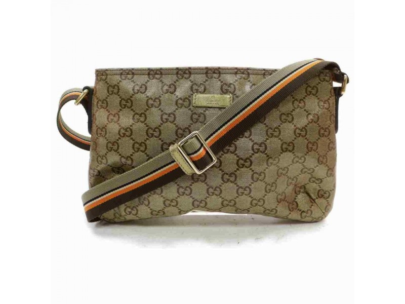 Gucci Monogram Canvas Gg Coated Messenger Bag GG-0310N-0068 – MISLUX