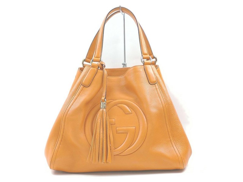 Gucci Orange Soho Tote Bag 862705