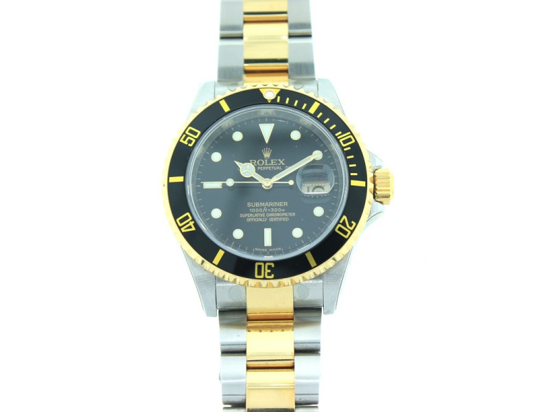Rolex Submariner Steel and Gold Men's Watch