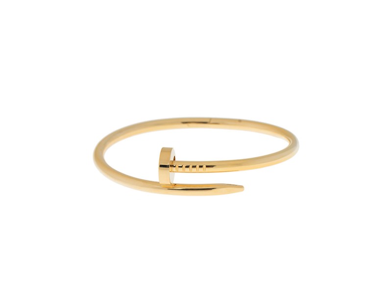 Cartier Juste Un Clou Bracelet Yellow Gold Size 16