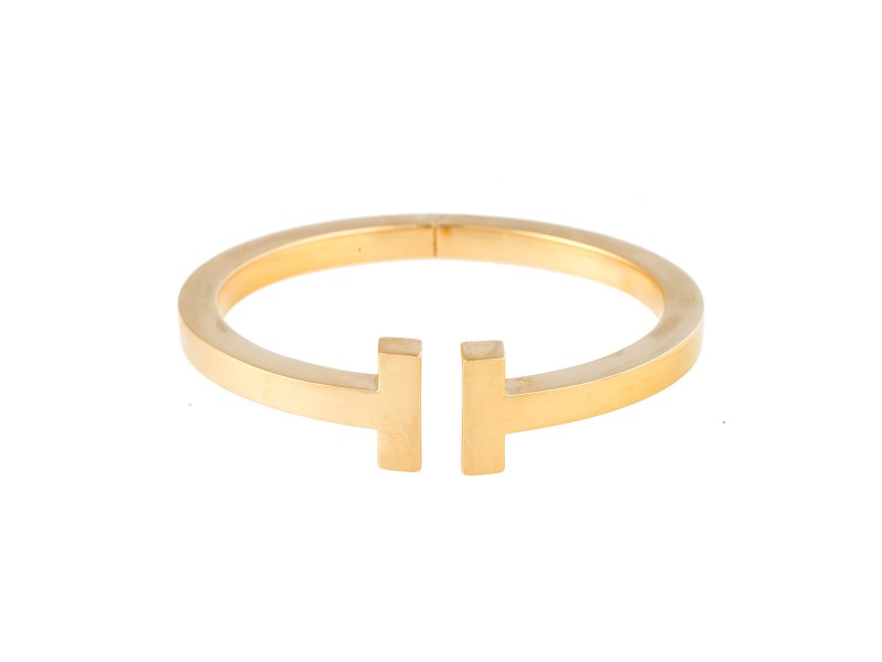 Tiffany & Co. T Square 18K Yellow Gold Bracelet