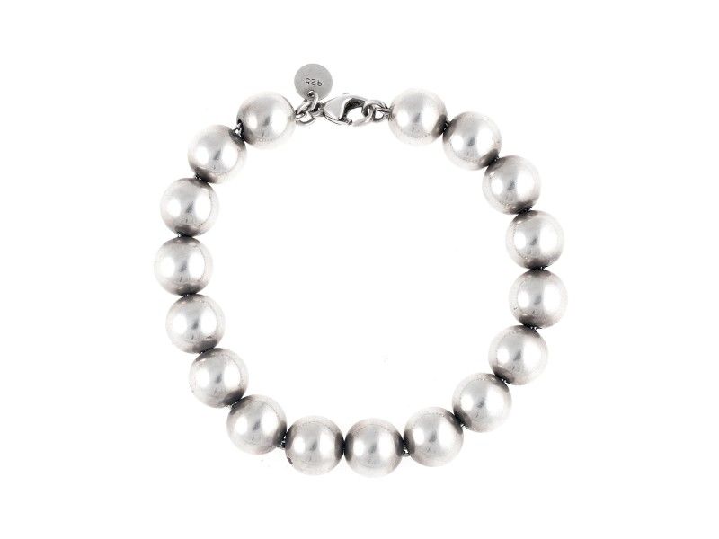 Tiffany & Co. Sterling Silver Beaded Bracelet