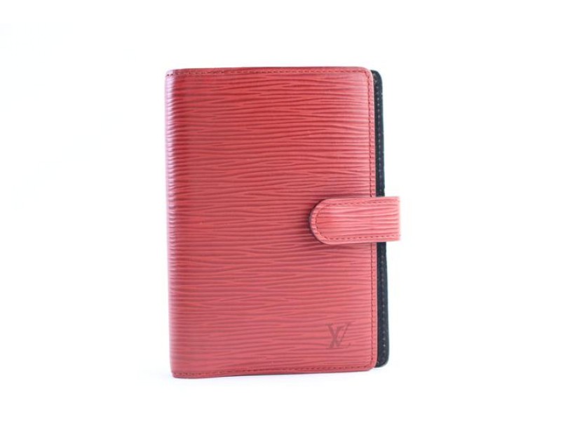 Louis Vuitton Red Epi Agenda PM 10LR0618