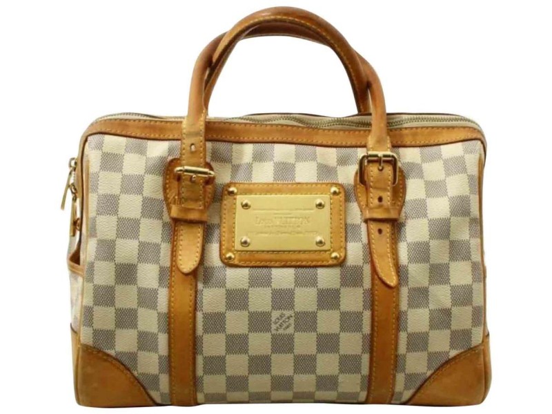 Louis Vuitton Damier Azur Berkeley Boston Bag  861359
