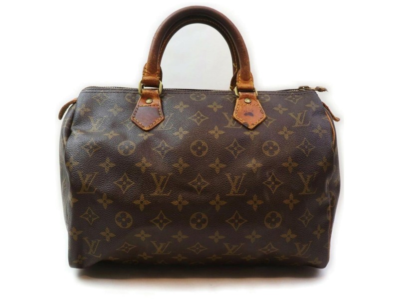 Louis Vuitton Monogram Speedy 30 Boston Bag MM  862029
