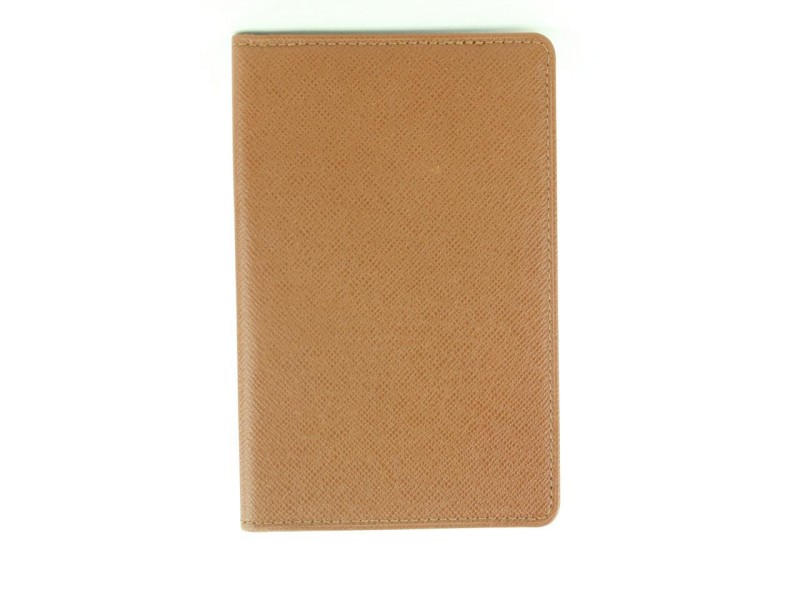 Louis Vuitton Brown ID Card Holder Wallet Case 34lvs115