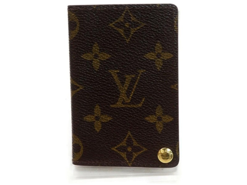 Louis Vuitton Monogram Card Case Organizer Wallet 872598