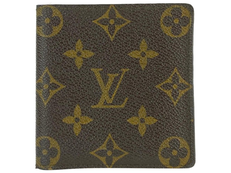 Louis Vuitton Monogram Multiple Slender Marco Florin Men's Bifold