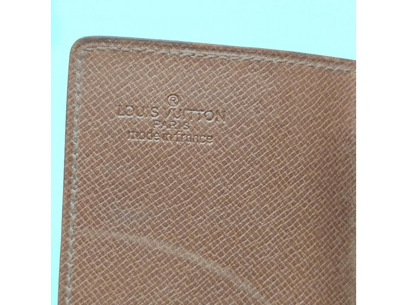 Louis Vuitton Monogram  Card Case Porte Cartes Pression Wallet 863080