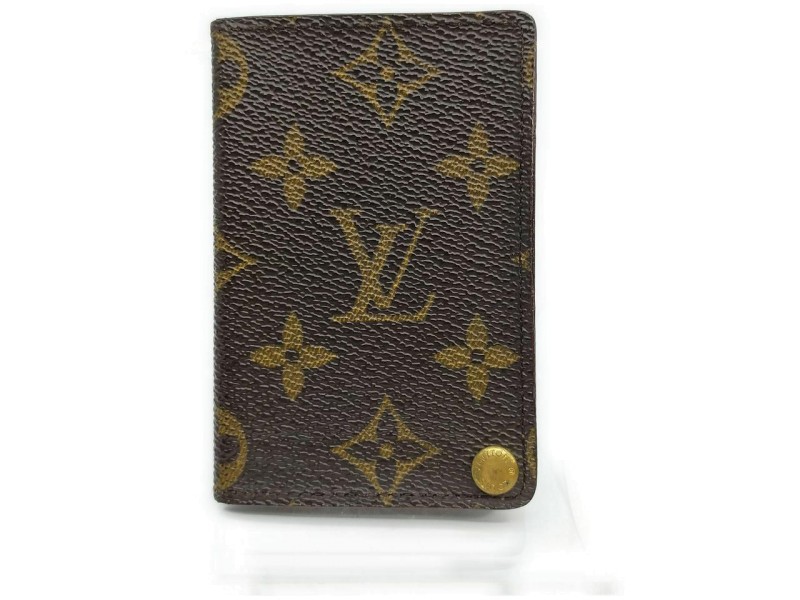Louis Vuitton Monogram Card Case Porte Cartes Credit Pression 861531