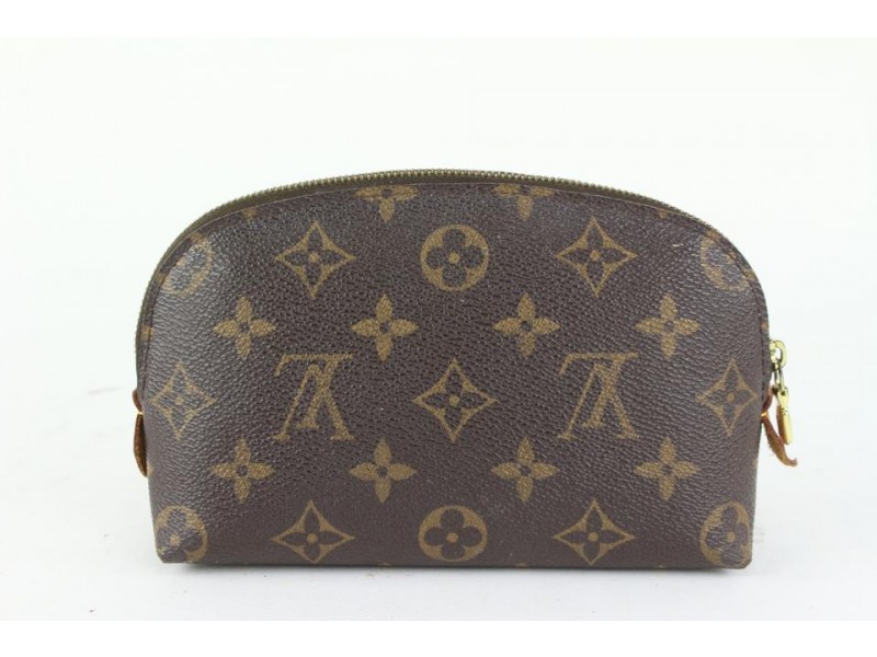 Louis Vuitton Monogram Cosmetic Pouch PM - Brown Cosmetic Bags