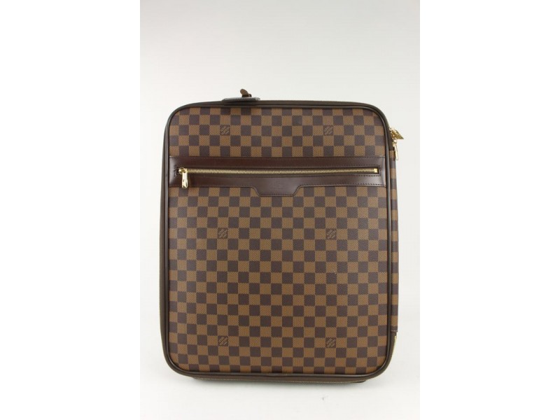 Louis Vuitton Damier Ebene Pegase 45 Rolling Luggage Trolley Suitcase 1026lv32