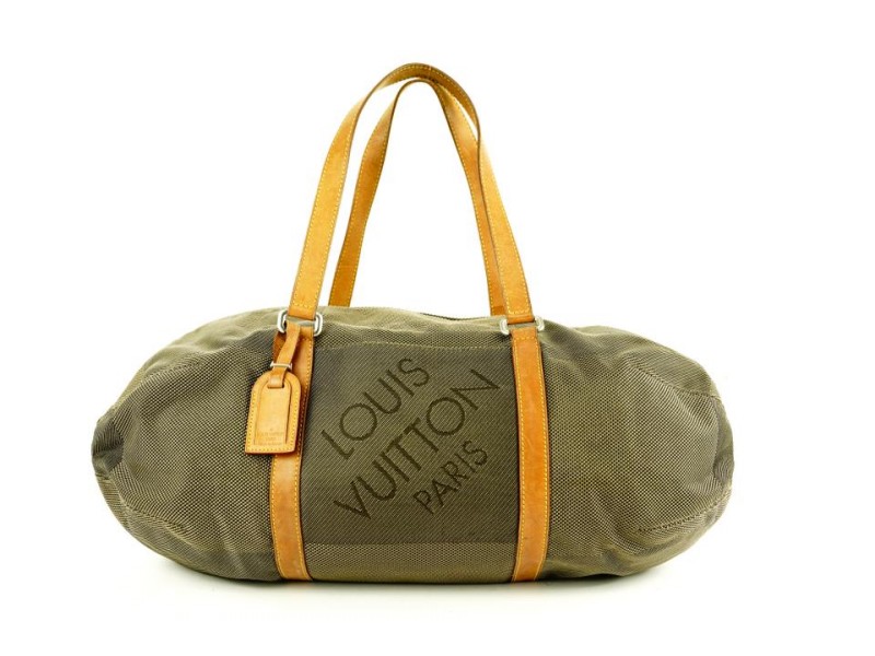 Louis Vuitton Terre Damier Geant Canvas Attaquant Duffle Bag 514LV0