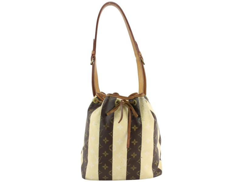 Louis Vuitton Petit Noe Bucket Bag Shoulder Hobo Monogram