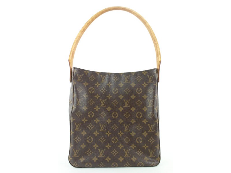 Louis Vuitton Monogram Looping GM Zip Hobo Bag 193lvs29