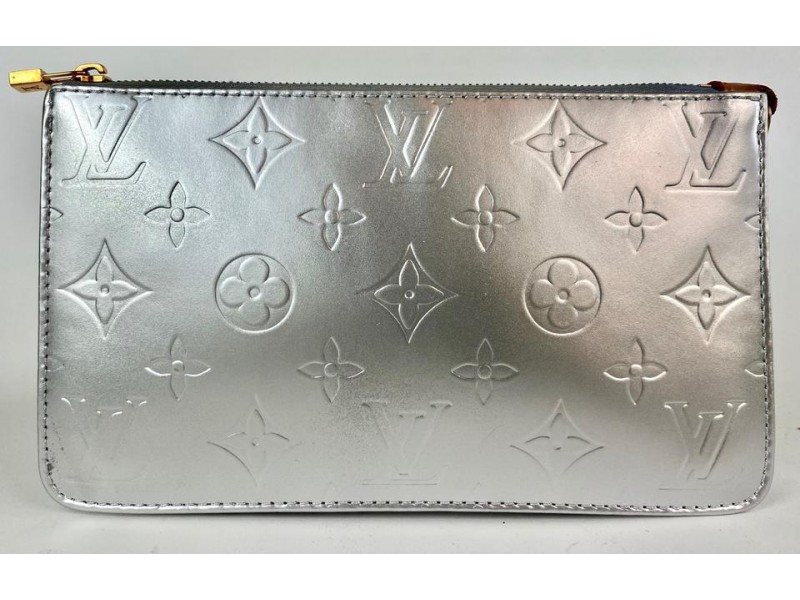 Louis Vuitton Monogram Graffiti Pochette Accessories Silver