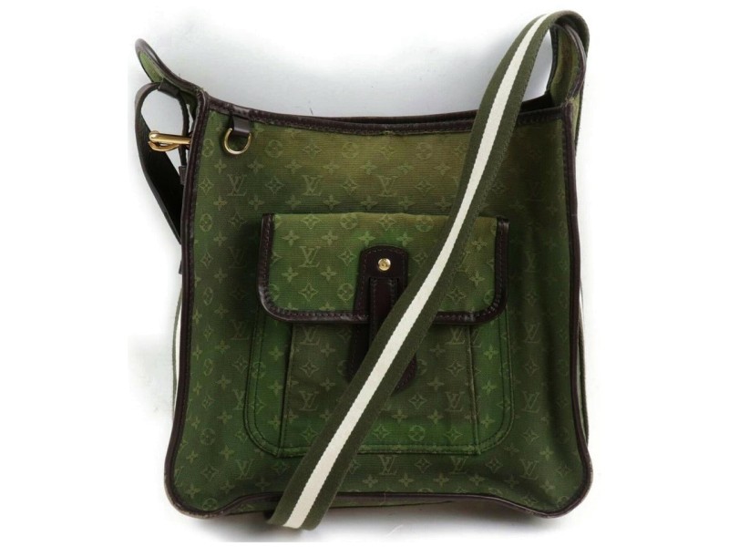 Louis Vuitton Mary Kate Besace Khaki 872620 Green Monogram Mini Lin Cross  Body Bag, Louis Vuitton