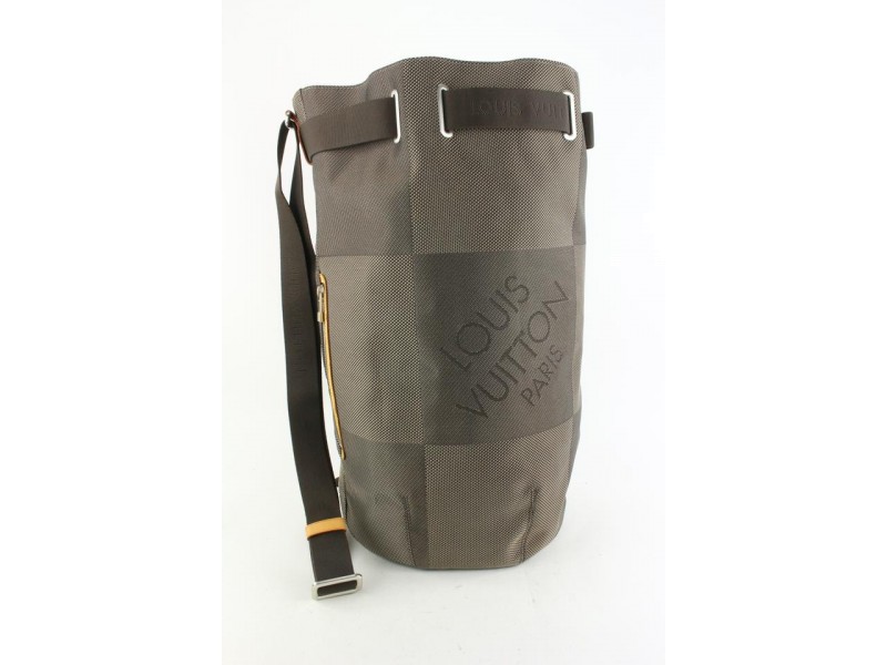 Louis Vuitton Terre Monogram Geant Matelot GM Sac Marine Sling Backpack 706l621