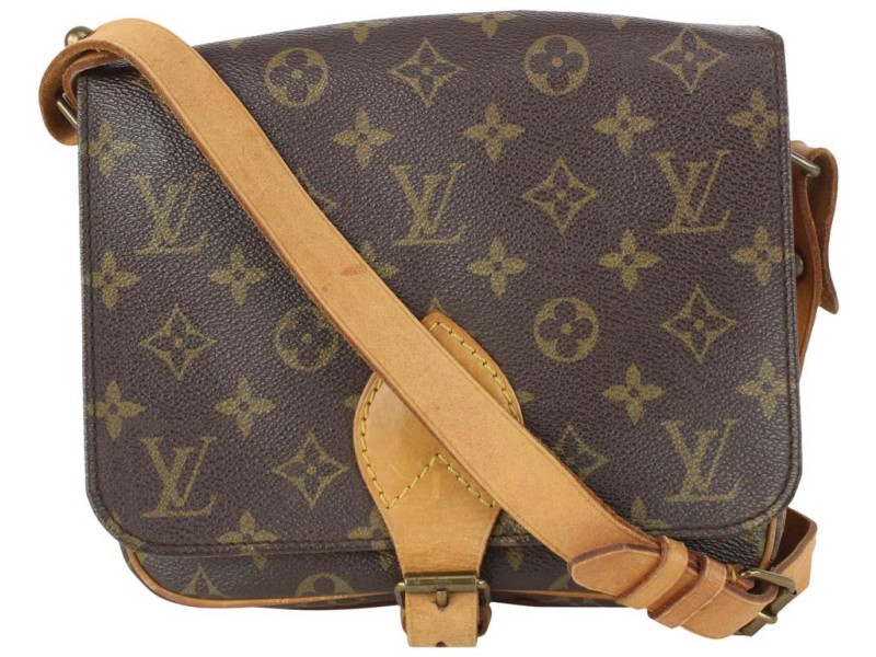 Monogram Cartouchiere mm Crossbody Bag (Authentic Pre-Owned)