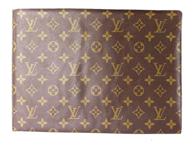 Louis Vuitton Monogram Folder Document Cover Holder 9l613