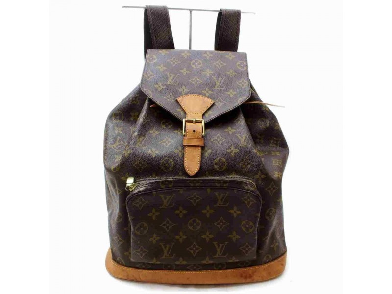 Louis Vuitton Monogram Montsouris GM Backpack Bookbag 860326