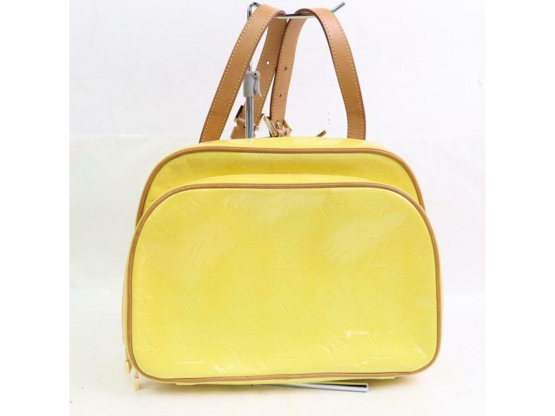 Louis Vuitton Monogram Vernis Yellow Mini Murray Backpack 871187