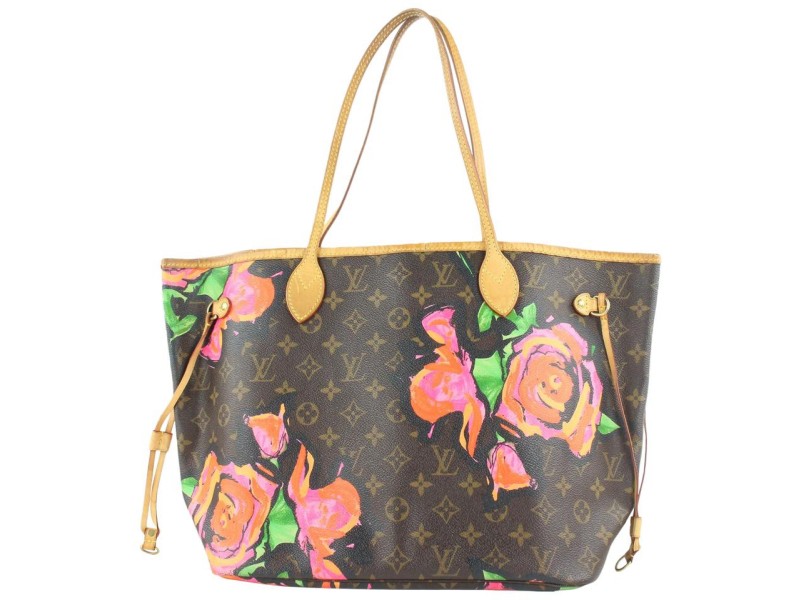 Louis Vuitton Stephen Sprouse Roses Graffiti Neverfull MM Tote bag