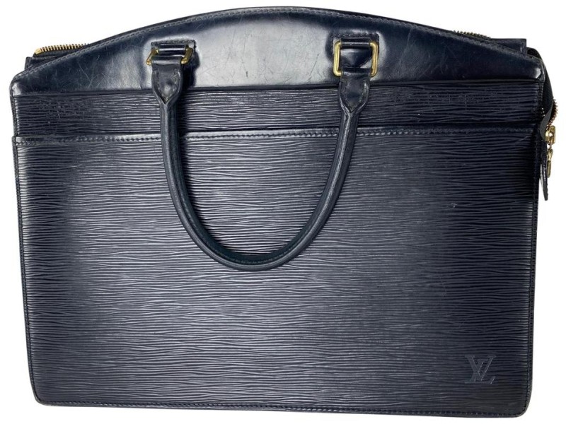 Louis Vuitton Black Epi Riviera Vanity Tote 10l613